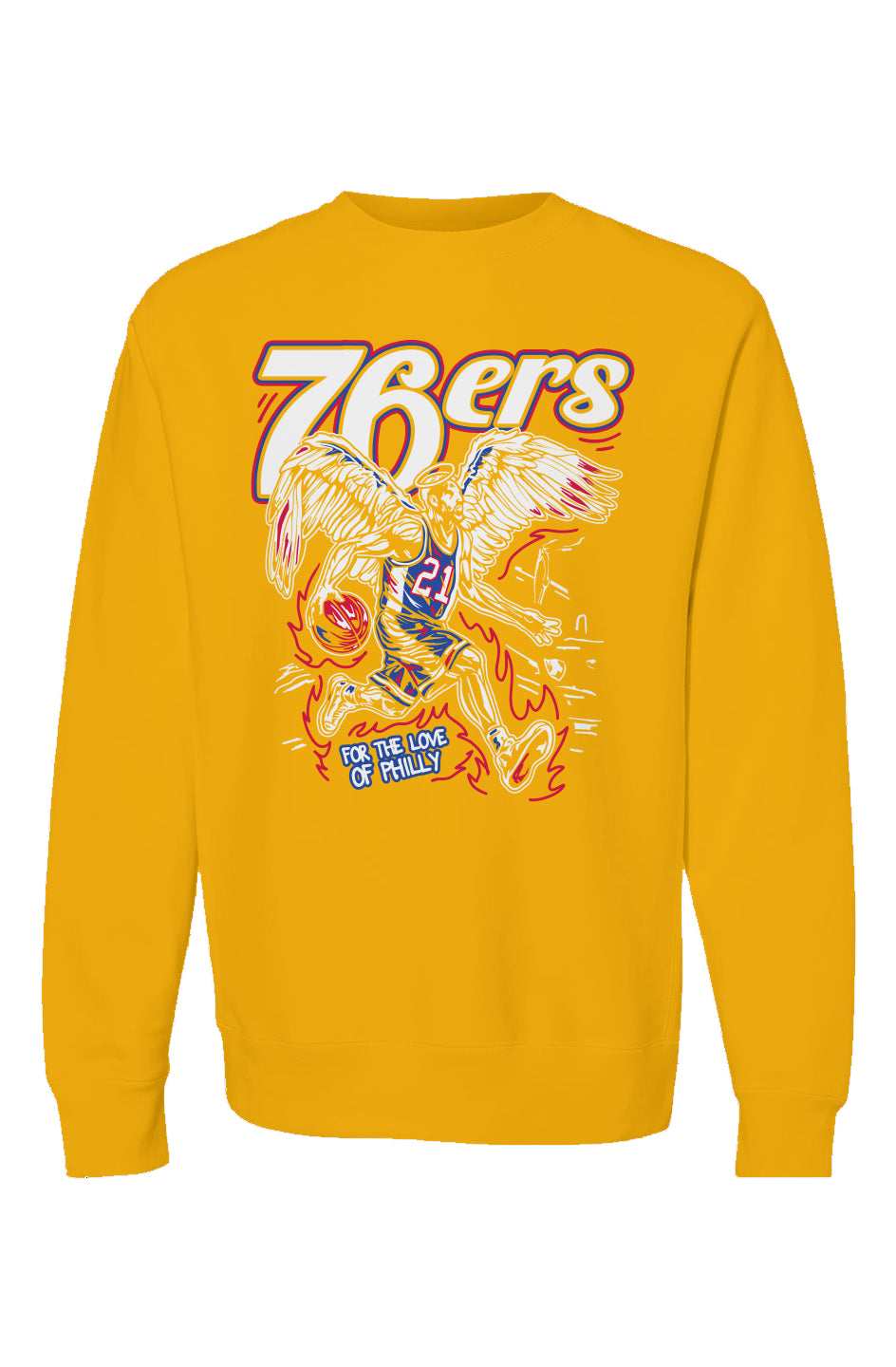 76ers Premium Heavyweight Crewneck