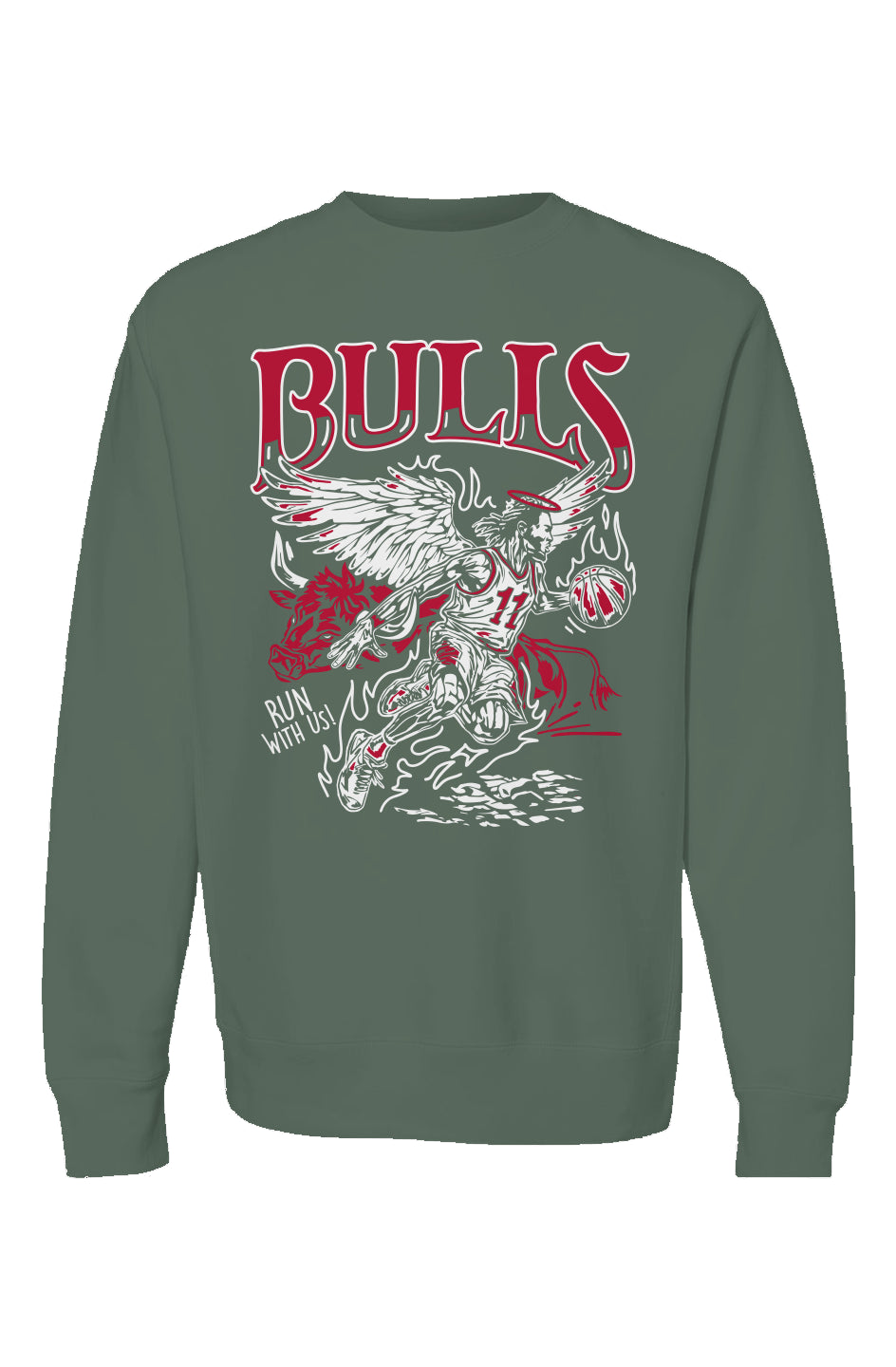 Bulls Premium Heavyweight Crewneck