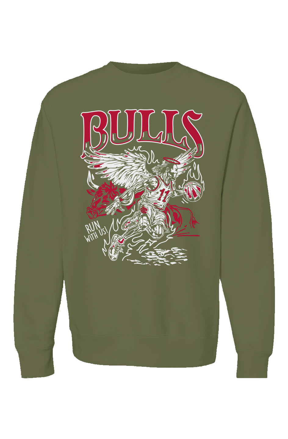 Bulls Premium Heavyweight Crewneck