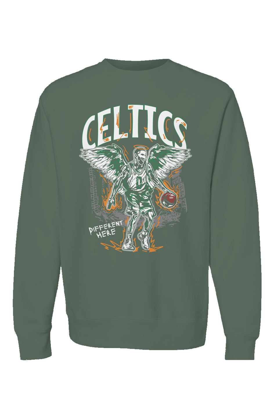 Celtics Premium Heavyweight Crewneck