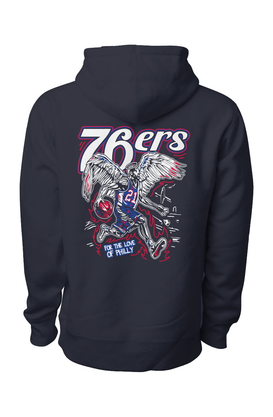 76ers Premium Heavyweight  Hoodie