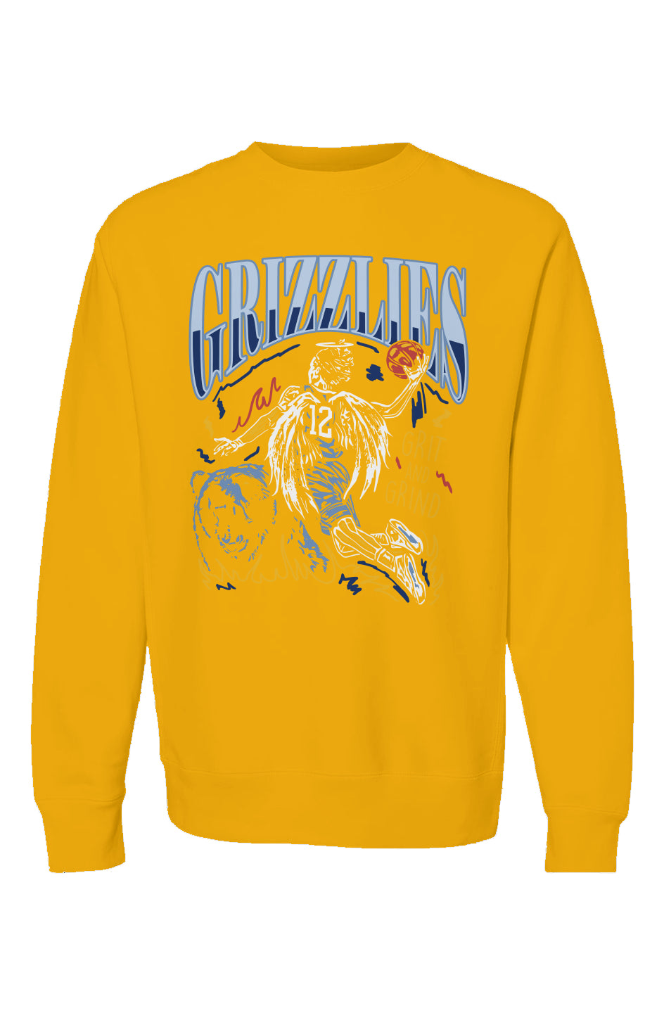 Grizzlies Premium Heavyweight Crewneck