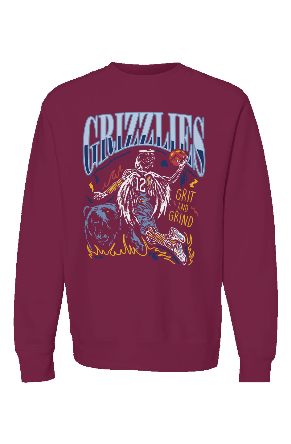 Grizzlies Premium Heavyweight Crewneck