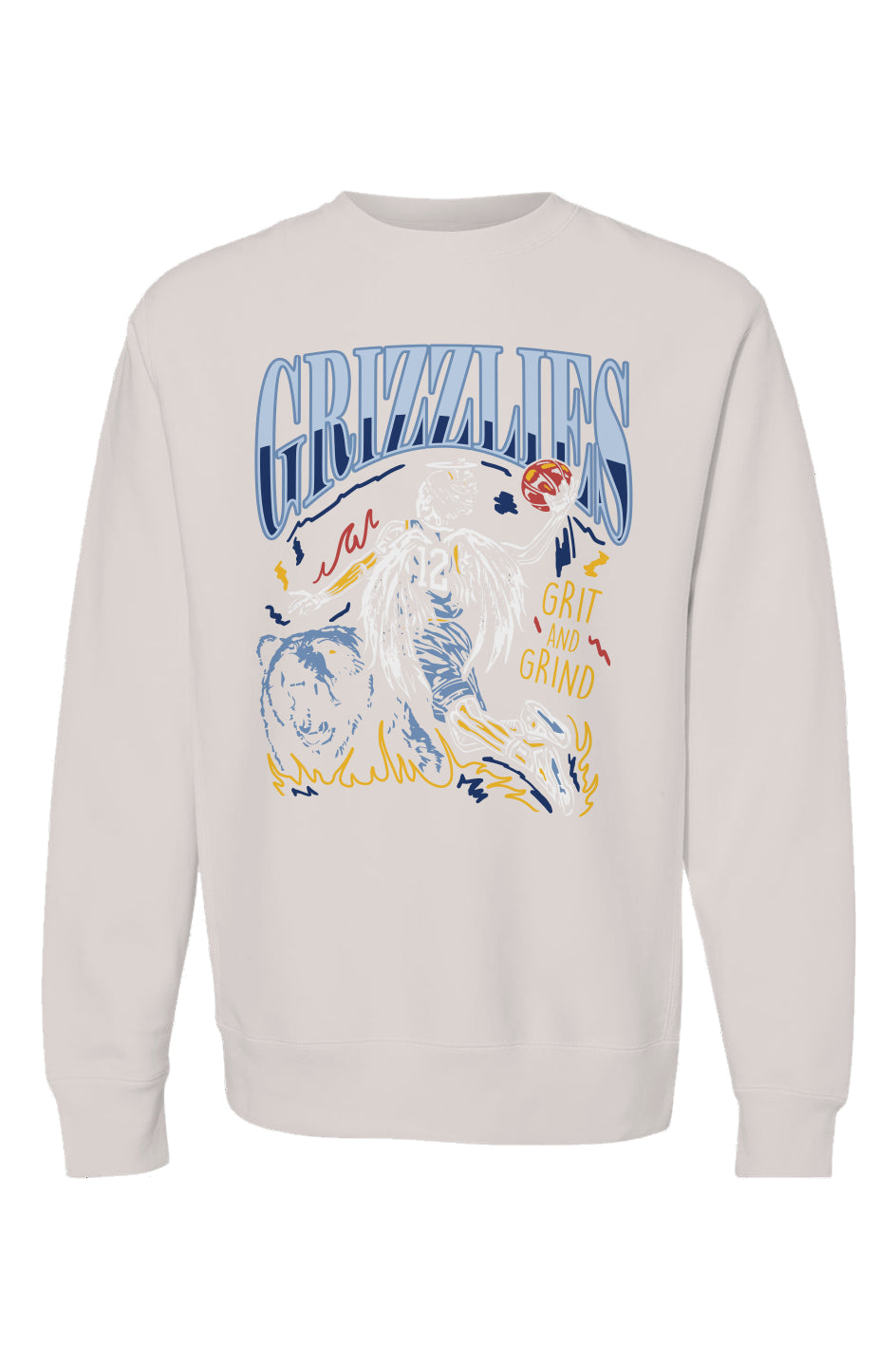 Grizzlies Premium Heavyweight Crewneck