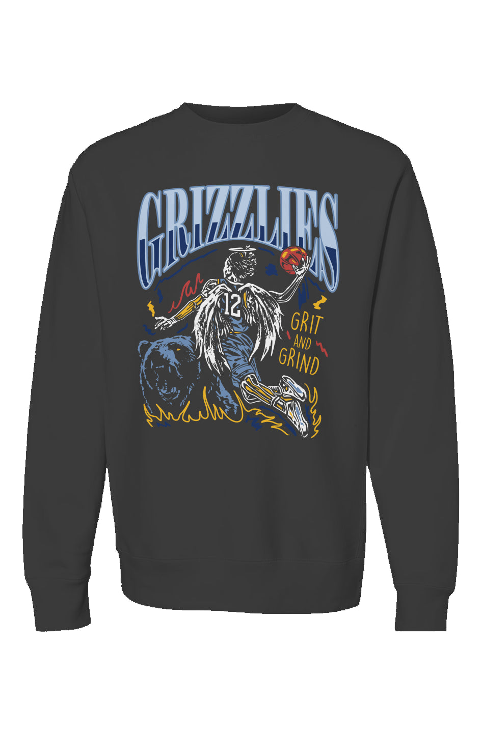 Grizzlies Premium Heavyweight Crewneck