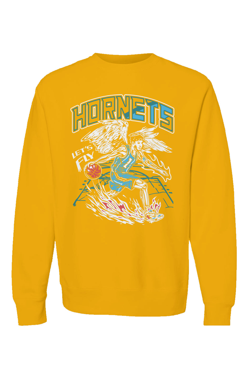 Hornets Premium Heavyweight Crewneck