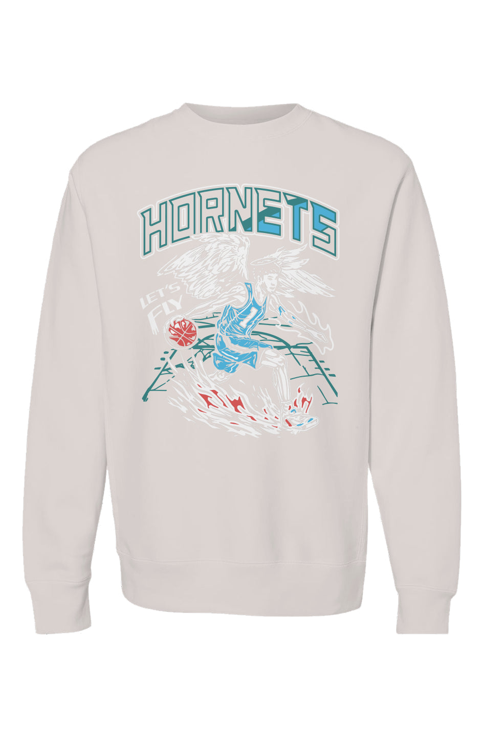 Hornets Premium Heavyweight Crewneck