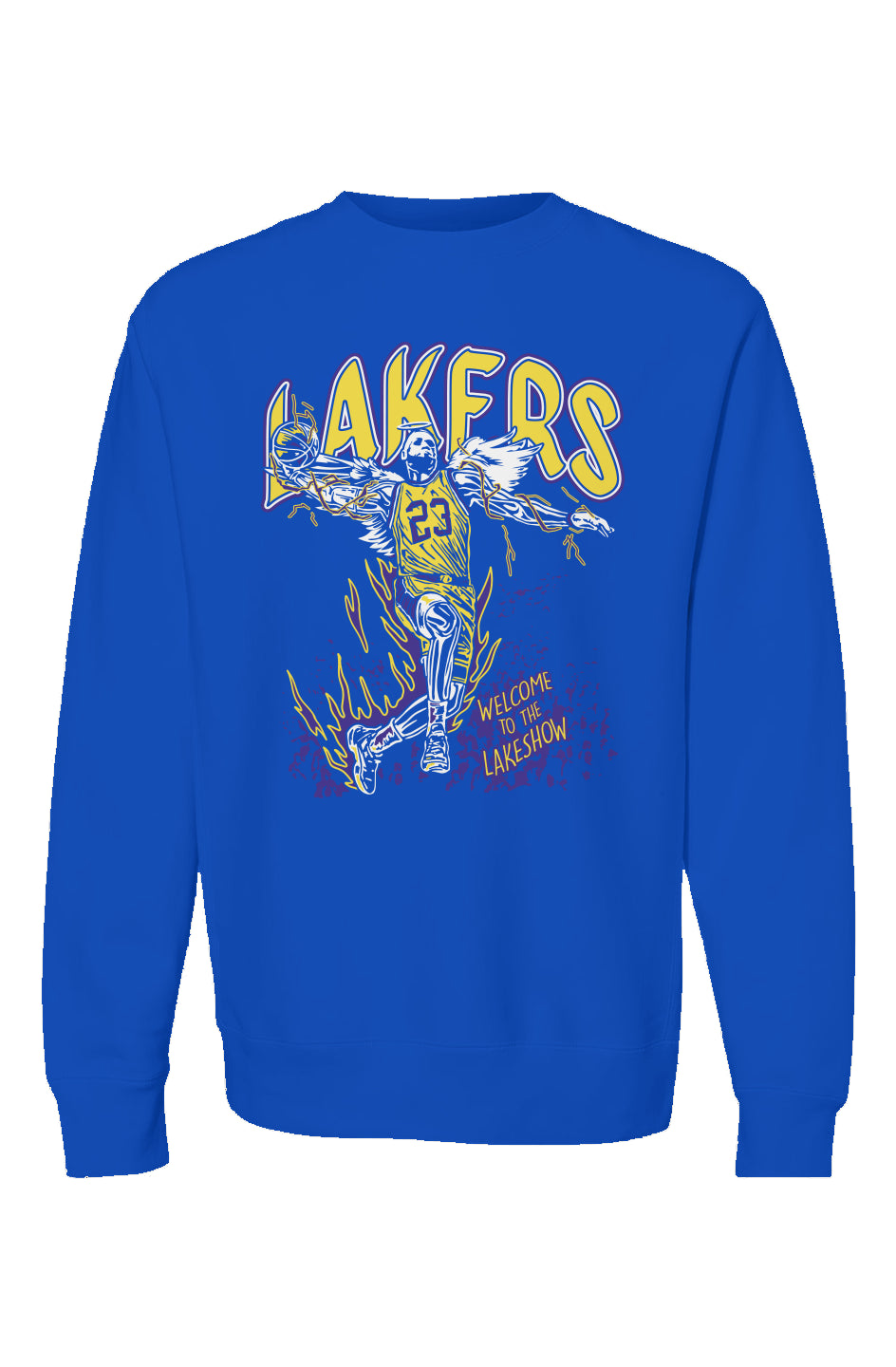 Lakers Premium Heavyweight Crewneck