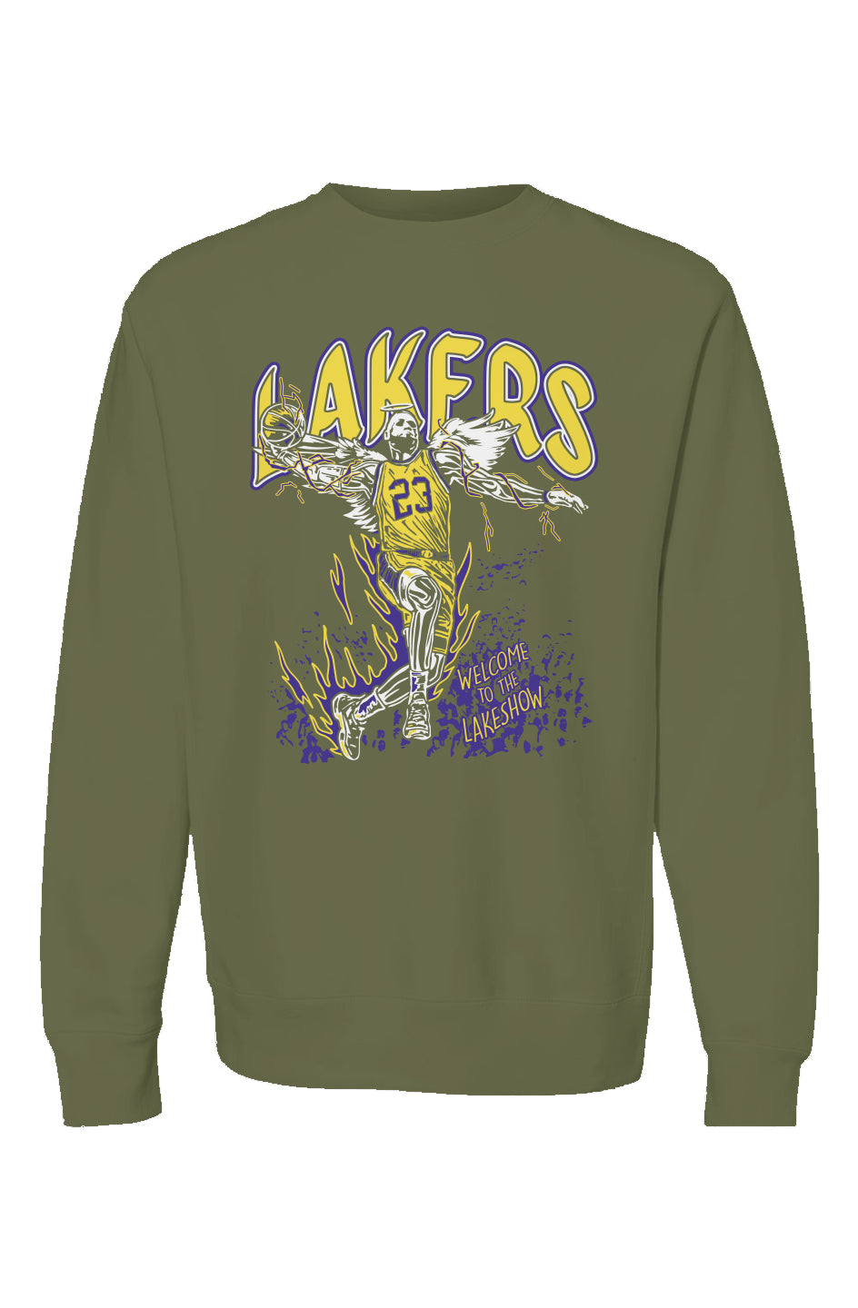 Lakers Premium Heavyweight Crewneck