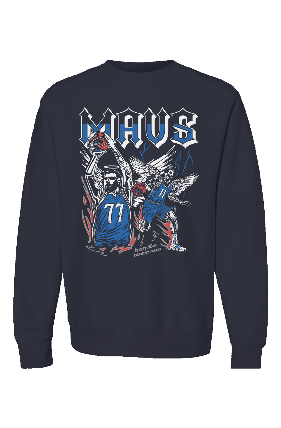 Mavs Premium Heavyweight Crewneck