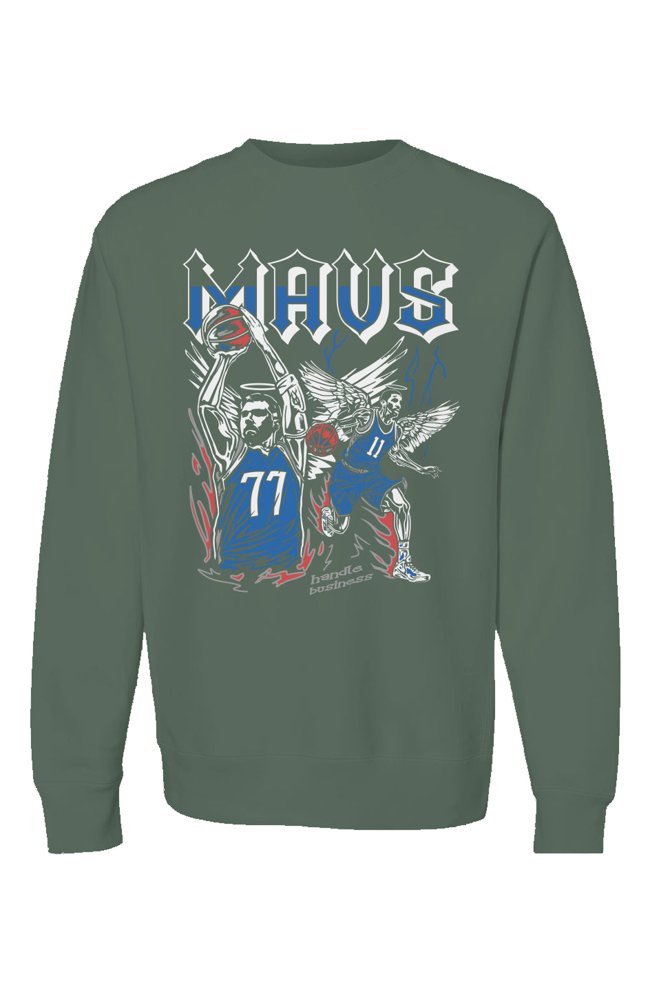 Mavs Premium Heavyweight Crewneck