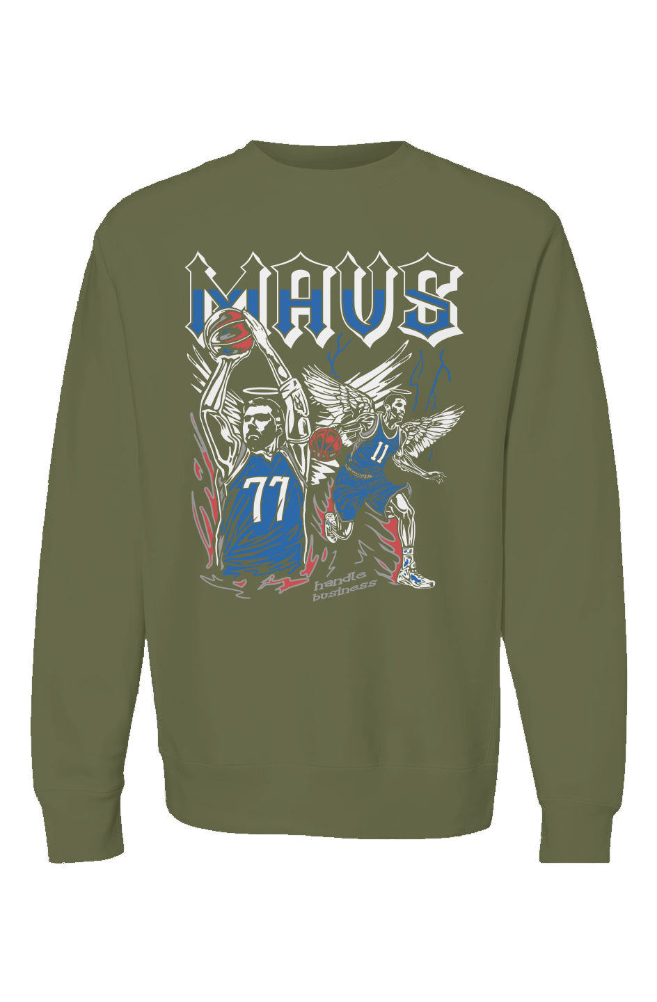 Mavs Premium Heavyweight Crewneck