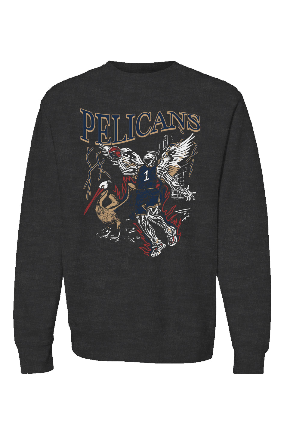 Pelicans Premium Heavyweight  Crewneck