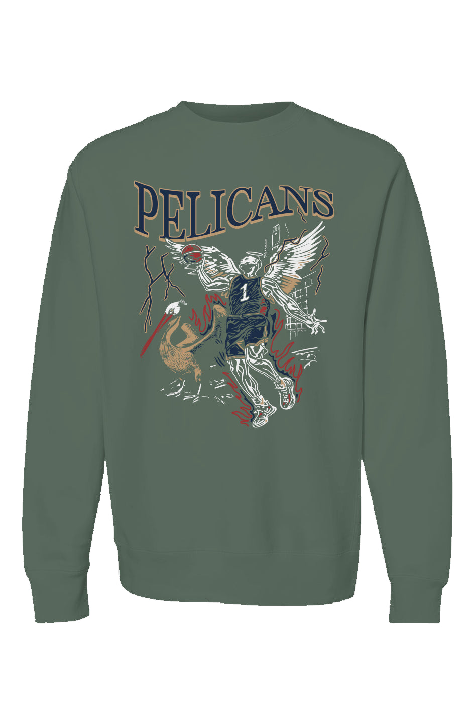 Pelicans Premium Heavyweight Crewneck