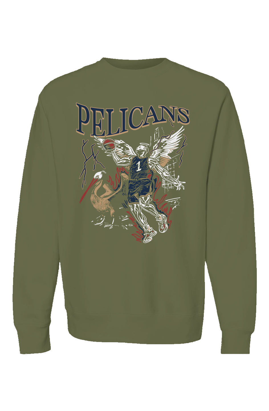 Pelicans Premium Heavyweight Crewneck