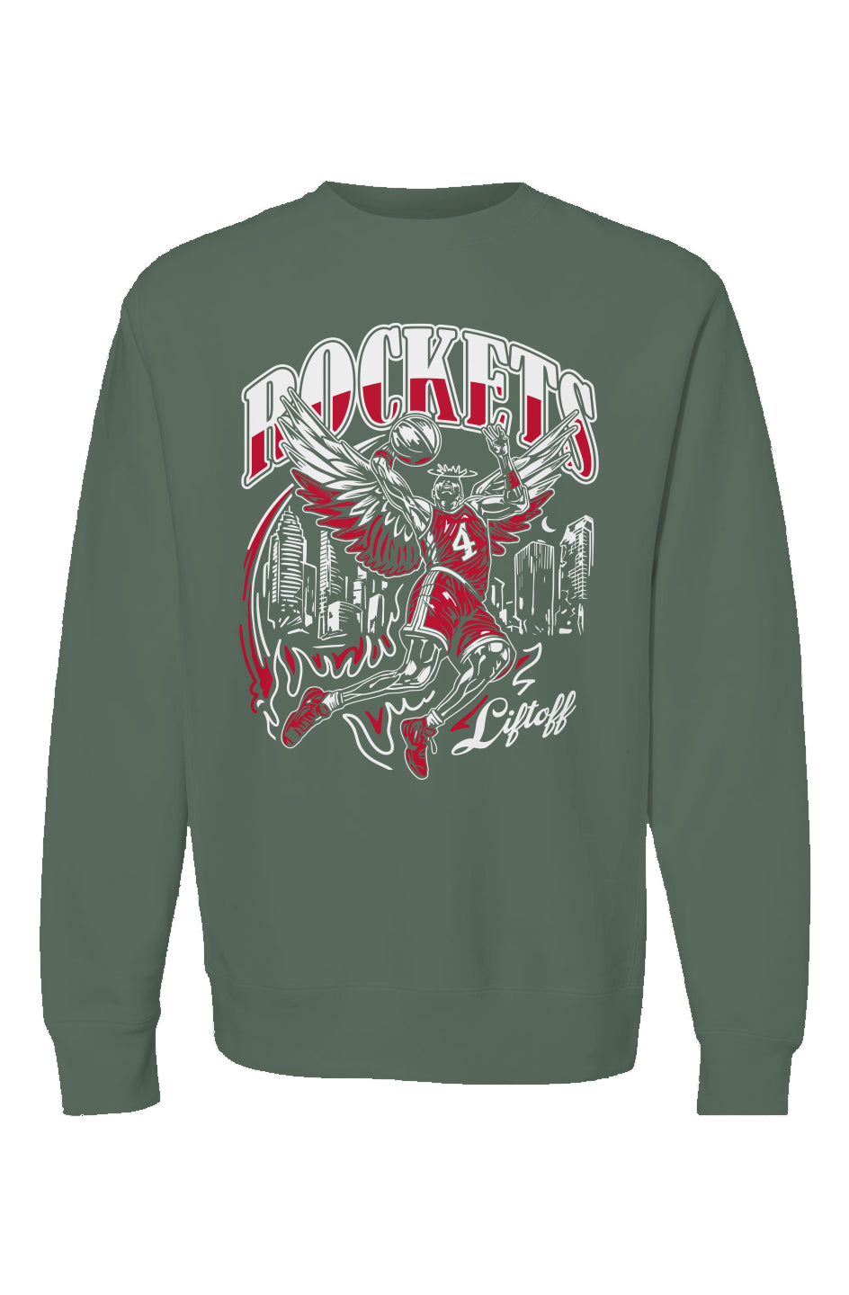 Rockets Premium Heavyweight Crewneck