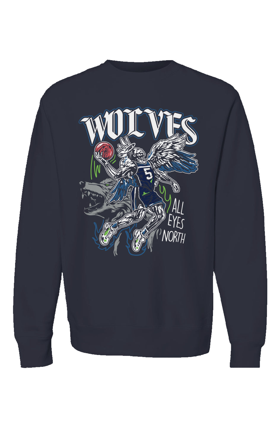 Wolves Premium Heavyweight Crewneck