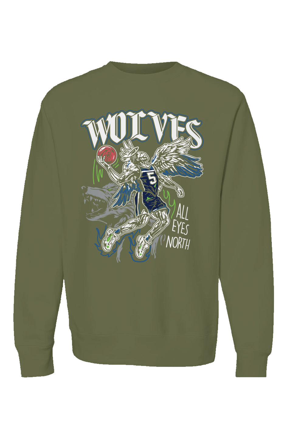 Wolves Premium Heavyweight Crewneck