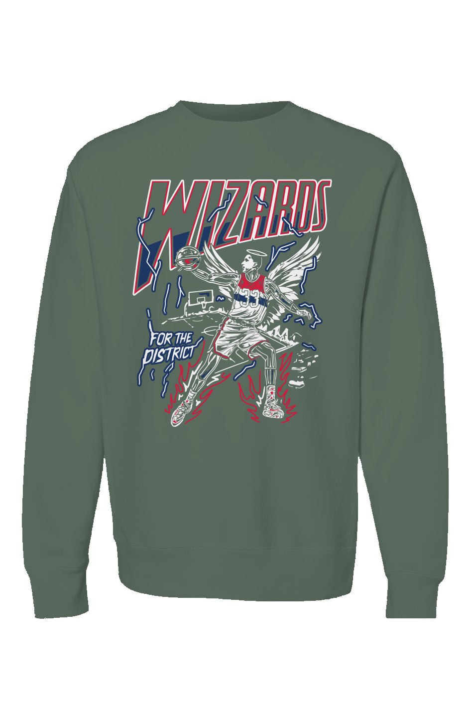 Wizards Premium Heavyweight Crewneck