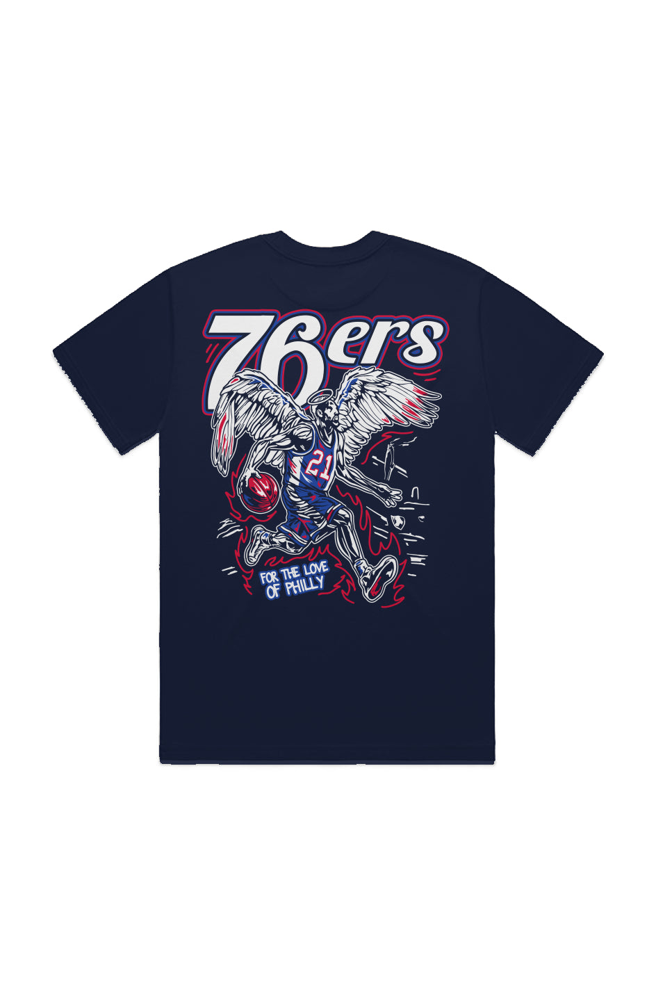 76ers HEAVY TEE