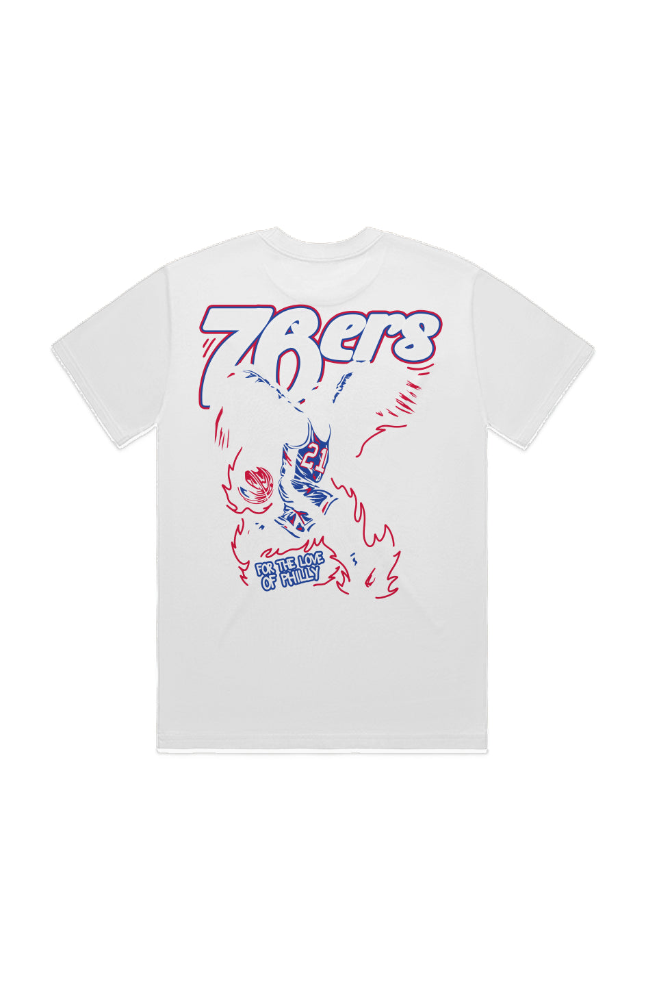 76ers HEAVY TEE