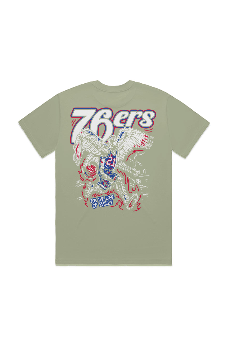 76ers HEAVY TEE