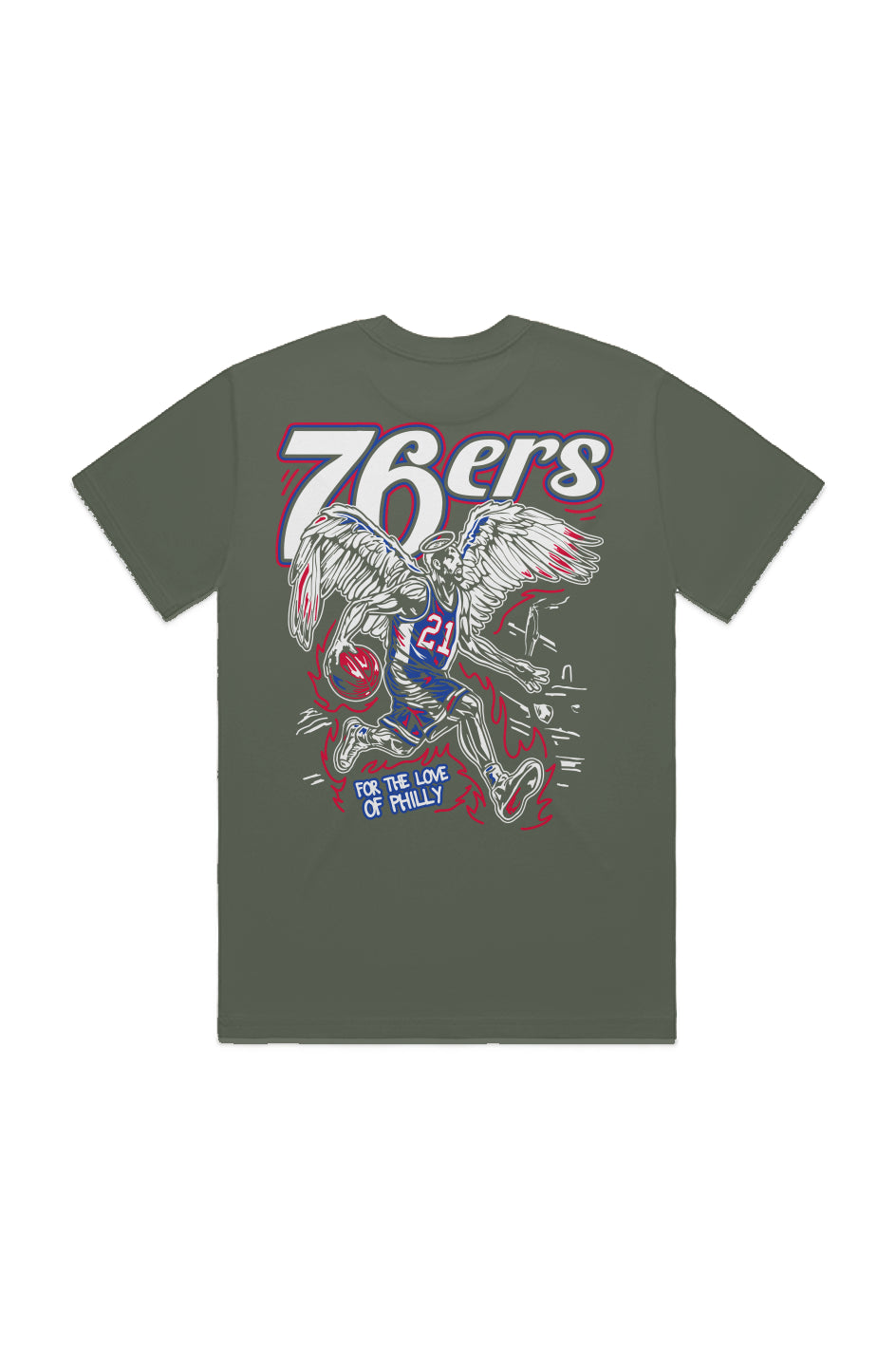 76ers HEAVY TEE