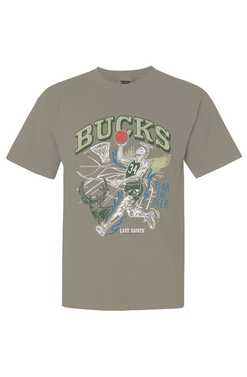 Bucks x Last Saints x NBA T Shirt