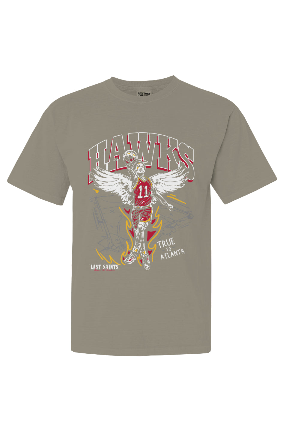 Hawks x Last Saints x NBA T Shirt