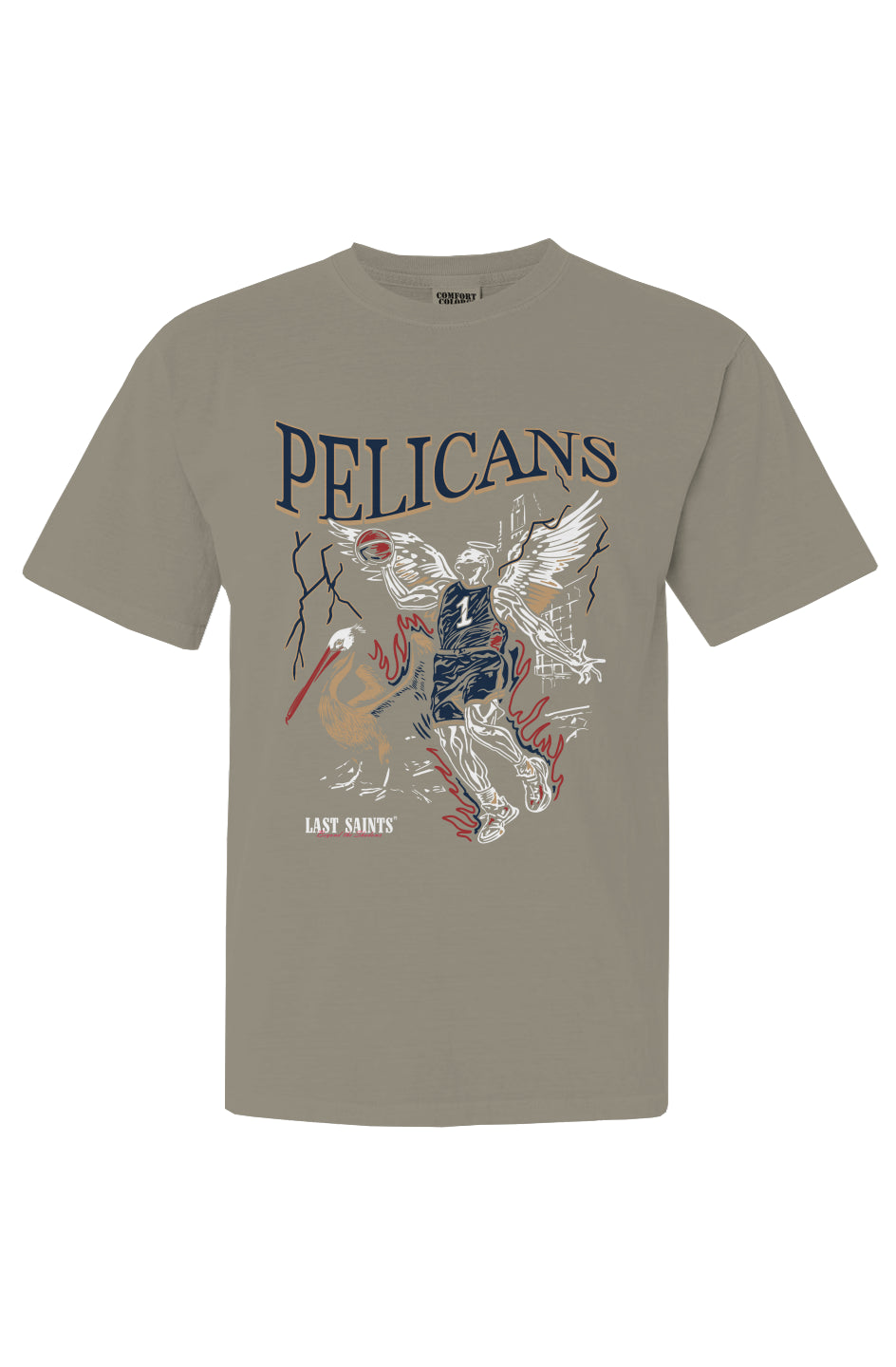 Pelicans x Last Saints x NBA T Shirt 