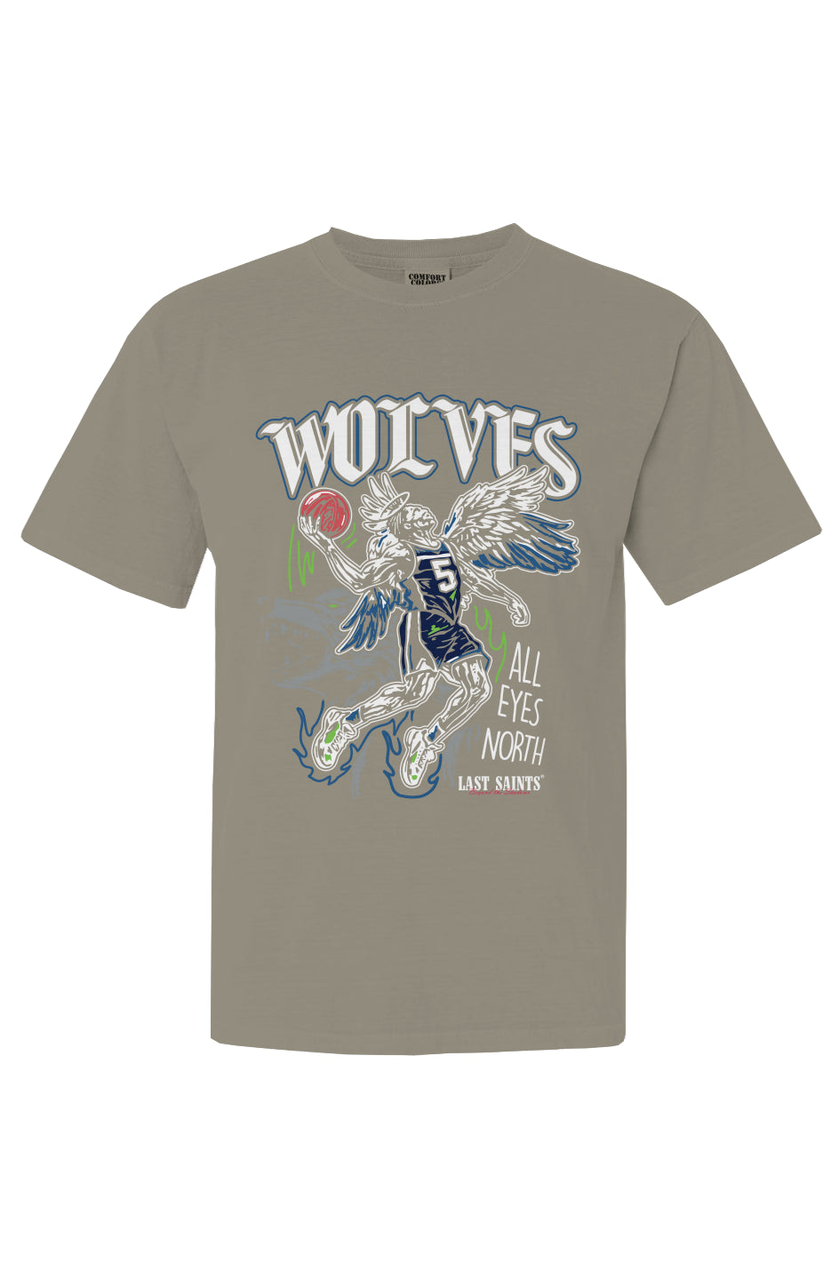 Wolves x Last Saints x NBA T Shirt