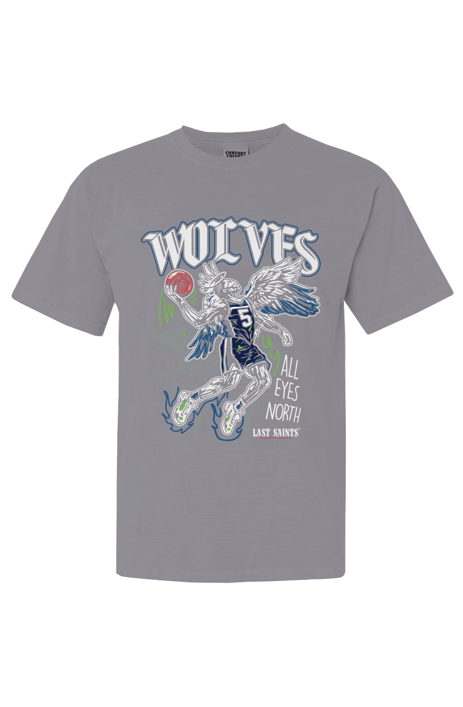 Wolves x Last Saints x NBA T Shirt